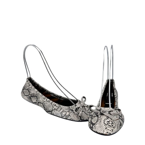 Sidekicks Ballet Snake Reptile Print Comfort Slippers 5-6.5 - Picture 6 of 9